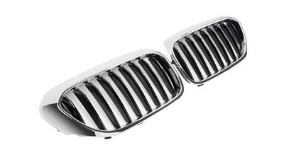 BMW G30 G31 2017-2020 krómozott lakkozott fekete Performance stílusú vese