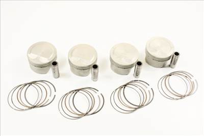 HK12201SET) ÚJ DUGÓ, DUGATTYÚ ÉS GOETZE DUGATTYÚGYŰRŰ GARNITÚRA CSAPSZEGGEL, 0,50 TÚLMÉRET 4 HENGERRE - HYUNDAI ACCENT 11-14, I20 08-14, I30 07-15, IX20 11-15, KIA CEED 06-15, RIO 11-17, VENGA 09-19 - 1.4 benzin -G4FA