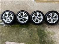  5x108 lyukosztású 17" használt (gyári felni) alufelni, rajta 215/50 újszerű Riken nyári gumi gumi 