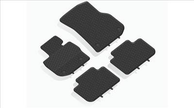 BMW G01 X3 G02 X4 Geyer &amp; Hosaja Prémium fekete gumiszőnyeg szett