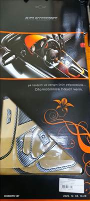 Ford Transit Custom Karbon műszerfal dekor 