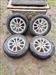 5x114.3 lyukosztású Kia / Hyundai 17" újszerű alufelni, rajta 225/60 használt Nexen téli gumi 