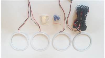 BMW E30 E32 E34 276SMD LED OPAL fehér angel eye 