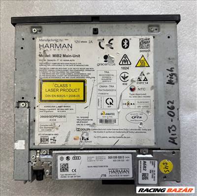 Volkswagen e-Golf VII navigáció vezérlő elektronika  3g0035020d