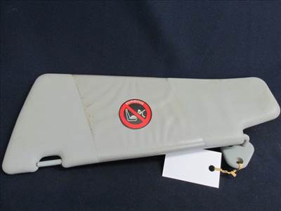 Fiat Bravo 1995-2001 világos szürke színű,tükrös, jobb oldali napellenző