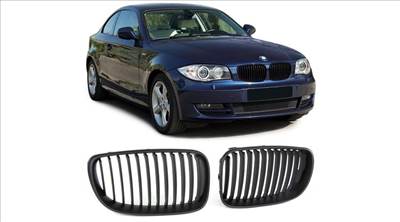 BMW E81 E82 E87 E88 facelift 2007-2012 matt fekete vese