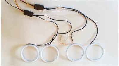 BMW 228SMD LED OPAL bicolor indexes angel eye E46 facelift coupe cabrio