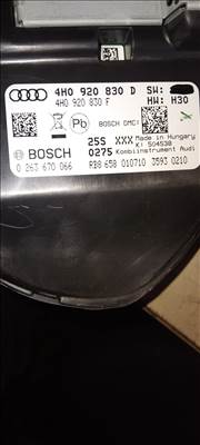 Audi A8 (D4 - 4H) Műszerfalcsoport/kilóméteróra/ 4ho920830d