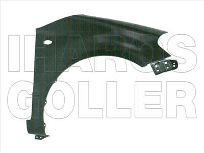 Fiat Sedici 2006-2009 - Első sárvédő jobb, oldalvill., díszléc nélkül