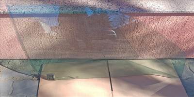 BMW E46 Coupe-Cabrio jobb első ablaküveg 0333