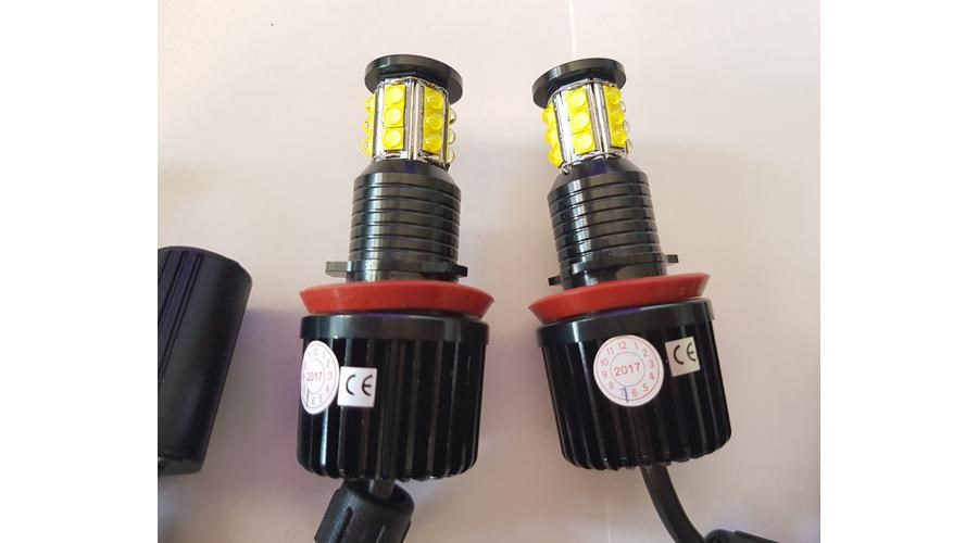 BMW CREE H8 40W fehér SMD LED angel eye fényforrás E60 E61 E63 E64 E70 E71 E82 E83 E84 E87 E90 E91 E92 E93 2. kép