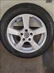  5x112 lyukosztású 16" használt alufelni, rajta 205/60 újszerű Taurus nyári gumi