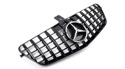 Mercedes Benz W212 2009-2013 lakk fekete hűtőrács Panamerica AMG GT stílusban