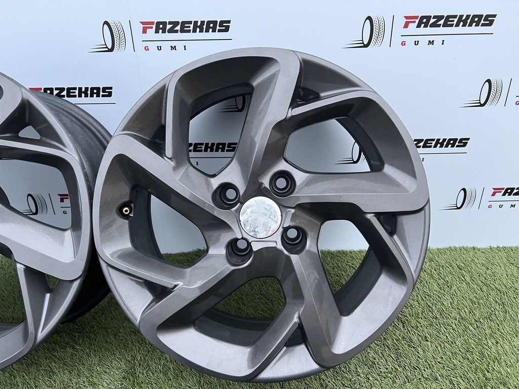 4x108 16" Peugeot Citroen alufelni 6,5Jx16h2 ET25 5. kép