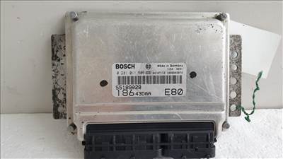 512352 Fiat Multipla 1.9, Jtd, Motorvezérlő, 55189028, 0281011505. Ecu.