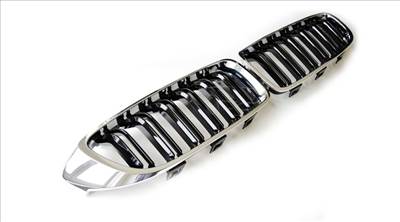 BMW F32 coupe F33 cabrio F36 gran coupe F80 M3 F82 M4 krómozott lakkozott fekete M4 stílusú vese