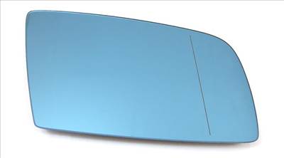 Gyári BMW E60 E61 E63 E64 aszférikus jobb oldali fűthető kék tükörlap 51167065082