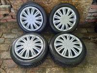  5x114.3 toyota r16"lemezfelni,205/55r16 téli gumi auris verso corolla avensis