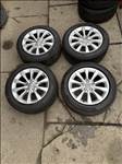  5x112 lyukosztású 17" használt (gyári felni) alufelni, rajta 225/55 kopott Pirelli téli gumi