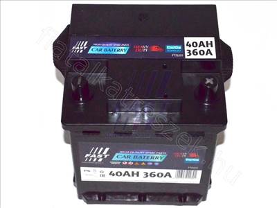 Akkumulátor 40AH 360A 175X175X190 - GTO, CITIGO, JS50, NOVA, M.GO, GRANDE - FT75201, 5600.QS -  - Fastoriginal Utángyártott új 5600.QS