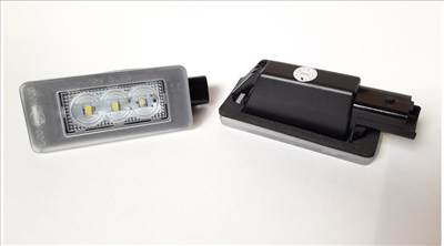Peugeot 207CC 208 2008 308 II 6000K fehér SMD LED rendszámtábla világítás
