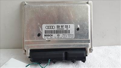 512350 Audi A4 1.8 Turbó, Motorvezérlő, 8D0907558D, 0261204778, Ecu.
