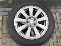  16" újszerű (gyári felni) alufelni, rajta 225/55 használt Continental téli gumi gumi 