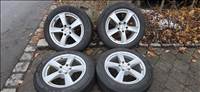Eladó egy garnitúra Dezent 5x120 alufelnik 225/55 R17 téligumikal. 