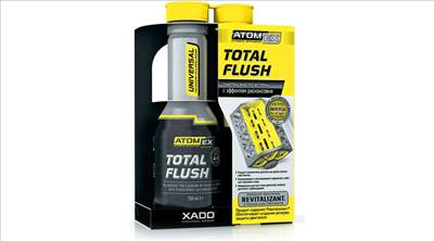 XADO ATOMEX Total Flush olajrendszer tisztító adalék 250ml 40613