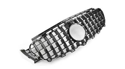 Mercedes Benz W213 S213 A238 C238 2016-2019 lakk fekete hűtőrács Panamerica AMG GT stílusban