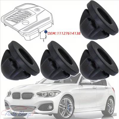 BMW MINI motorburkolat gumi rögzítés 11127614138 E90 E91 E92 E93 F22 F30 F31 F34 F33 F36 E60 E61 F07 F10 F11 G30 G31 F06 F12 F13 F01 F02 G11 G12 E83 E84 F25 F26 E70 E71