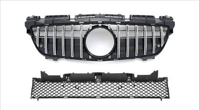 Mercedes Benz SLK R172 2011-2015 króm - lakk fekete hűtőrács Panamerica AMG GT stílusban