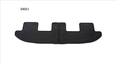 SEAT Alhambra II 3.sor üléshez Frogum 04051 fekete gumiszőnyeg szett