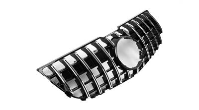 Mercedes Benz X204 GLK 2012-2015 facelift króm - lakkozott fekete hűtőrács Panamerica AMG GT stílusban