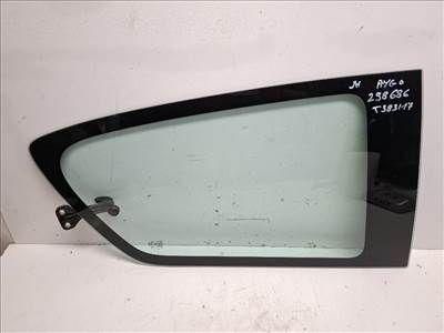 Toyota Aygo (AB10) jobb hátsó ajtó üveg fix