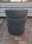  4x100 lyukosztású 14" használt lemezfelni, rajta 165/70 újszerű Michelin téli gumi gumi 