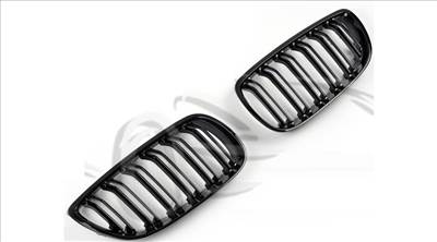 BMW E92 E93 coupe cabrio 2006-2010 lakkozott fekete M4 stílusú vese