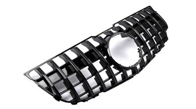 Mercedes Benz X204 GLK 2008-2012 lakkozott fekete hűtőrács Panamerica AMG GT stílusban