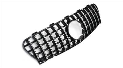 Mercedes Benz GLA X156 facelift 2017-2020 króm - lakk fekete hűtőrács Panamerica AMG GT stílusban