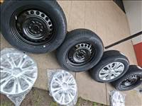 2025 Suzuki S-Cross / Vitara új szerelt télikerék acélfelni 215/60r16 téligumi TPMS -el