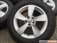 5x100 15 Skoda gyári felni - Bridgestone 185/65 r15 " téli VW Seat Audi