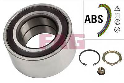 FAG 713 6309 00 - kerékcsapágy készlet MERCEDES-BENZ RENAULT
