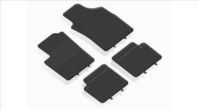 Ford KA II Geyer Hosaja Prémium fekete gumiszőnyeg szett patenttal