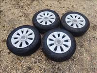  16" használt (gyári felni) alufelni, rajta 205/60 új téli gumi gumi 