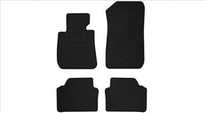 BMW E90 Sedan E91 Touring fekete velúrszőnyeg szett