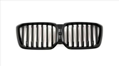 BMW G01 X3 G02 X4 2021- Facelift lakkozott fekete Performance stílusú vese