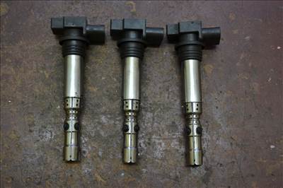 Volkswagen Polo IV 9N 1.2 Skoda Fabia 1.2 gyútótrafó, gyújtástarfó garnitúra! U5006, 03D905115