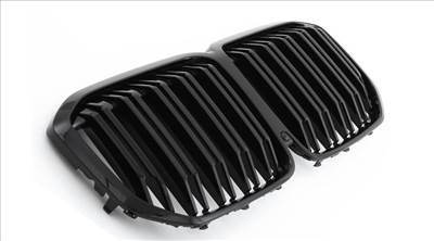 BMW G07 X7 2019-2022 lakkozott fekete M4 stílusú vese