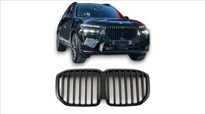 BMW G07 X7 2022- lakkozott fekete Performance stílusú vese