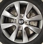  Hyundai gyári antracit 15"-os Alufelni 4x100 lyukosztású használt eladó